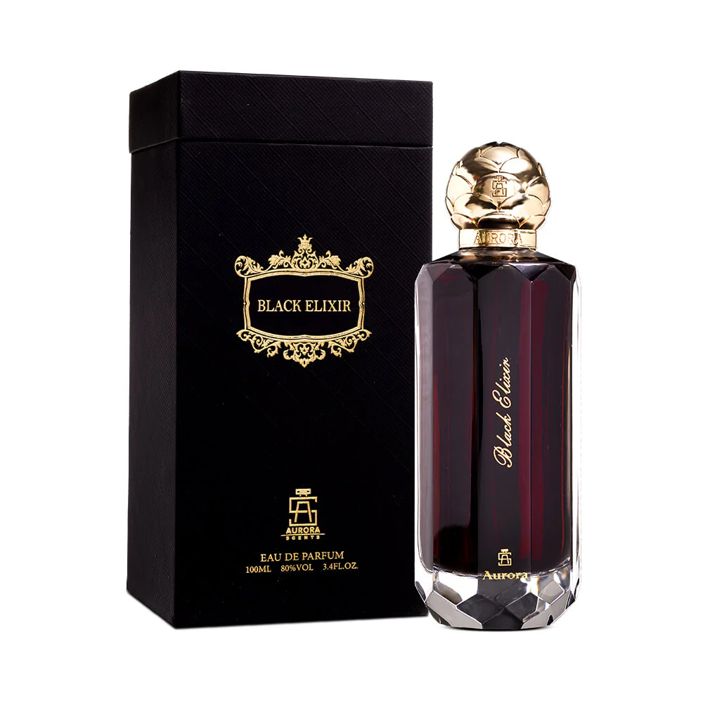 Aurora-Black-Elixir-M-Edp-100Ml-box-1 Aurora Black Elixir EDP for Men | 100ml - الصورة 1